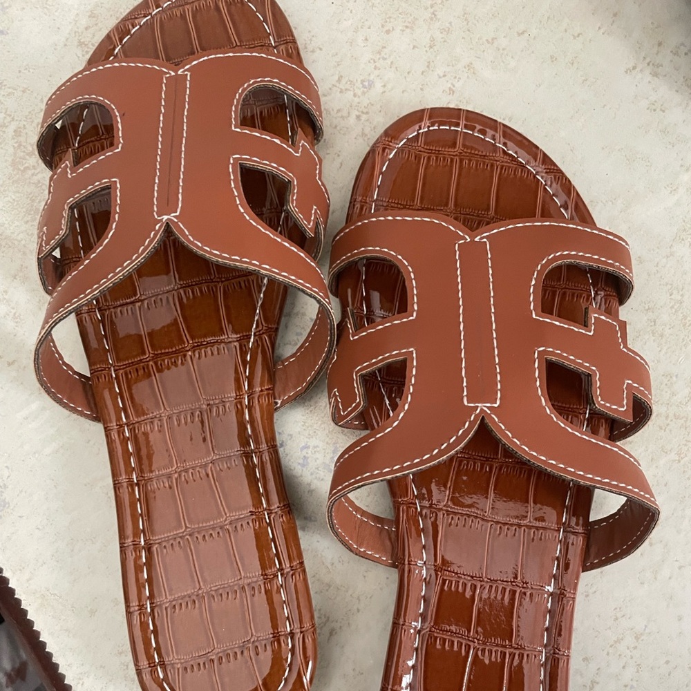 Brown sandals